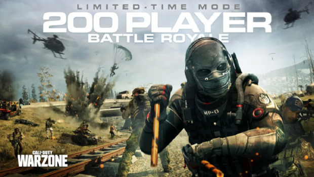 Warzone is now a 200 player battle royale FPS