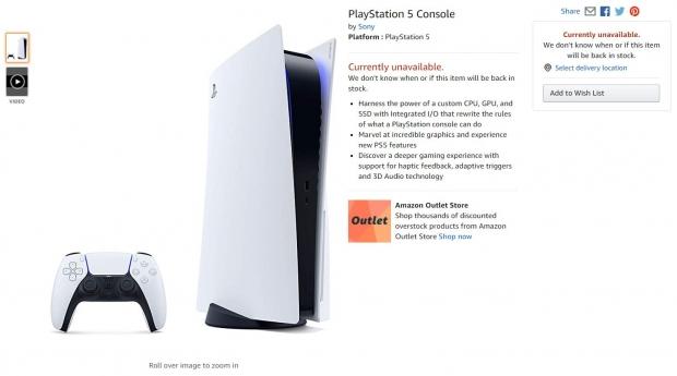 amazon playstation 5 console