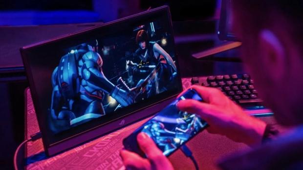 Open enlarged image ASUS unveils ROG Strix XG16: a new portable 144Hz gaming display