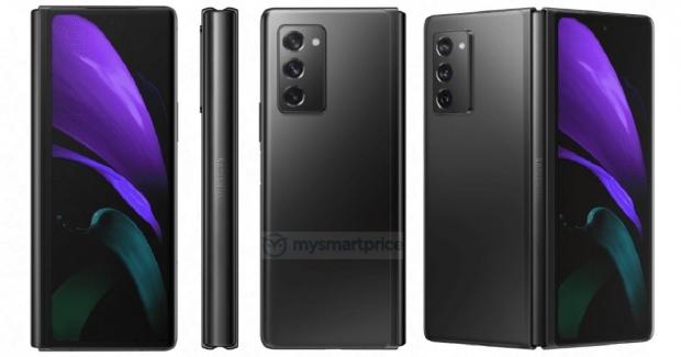 Open enlarged image Samsung's new Galaxy Z Fold 2 5G leaks show camera, display upgrades