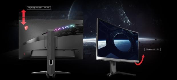 Open enlarged image MSI Optix MAG272C: 27-inch 1080p 165Hz, VA panel and 1500R curve