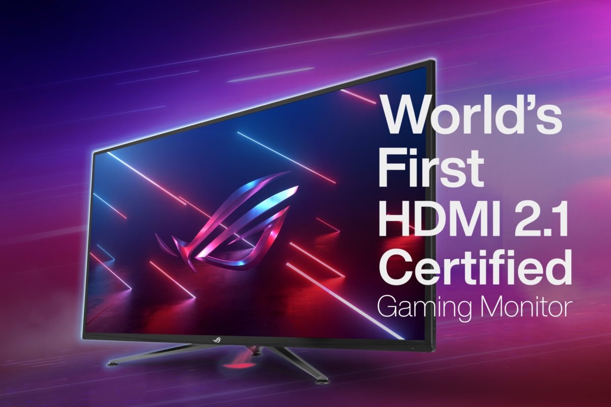 ASUS announces world's first HDMI 2.1-capable 4K 120Hz gaming monitor