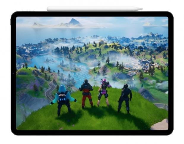 Second hand iPad 7 with Fortnite pre-installed on eBay for $900