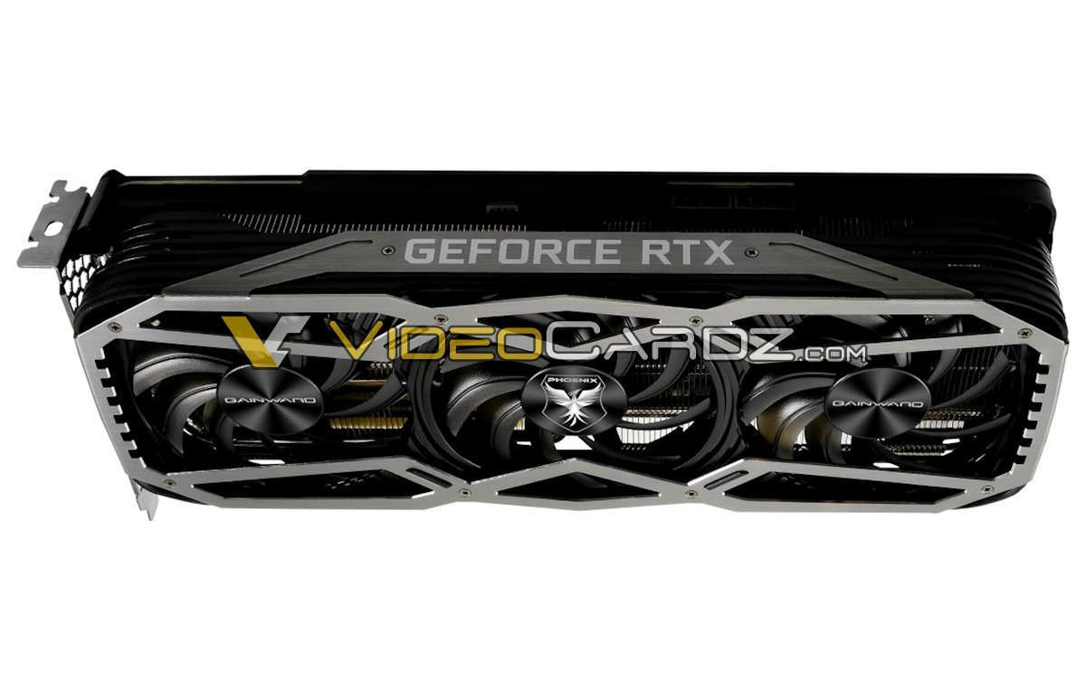 These are the GAINWARD GeForce RTX 3090, RTX 3080 Phoenix cards