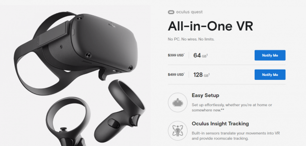 oculus quest 128gb best buy