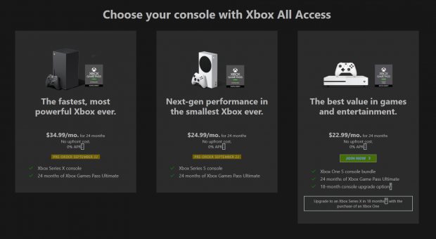 Xbox x all access best sale pre order