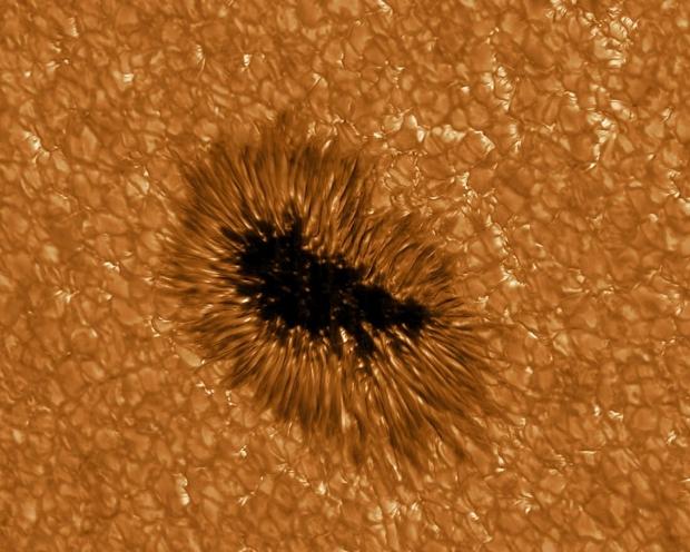 Open enlarged image You may have never seen a Sunspot in this much detail before