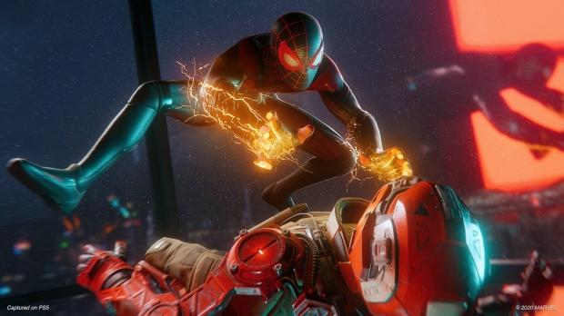 Marvel's Spider-Man spinning paid PS5 upgrade today