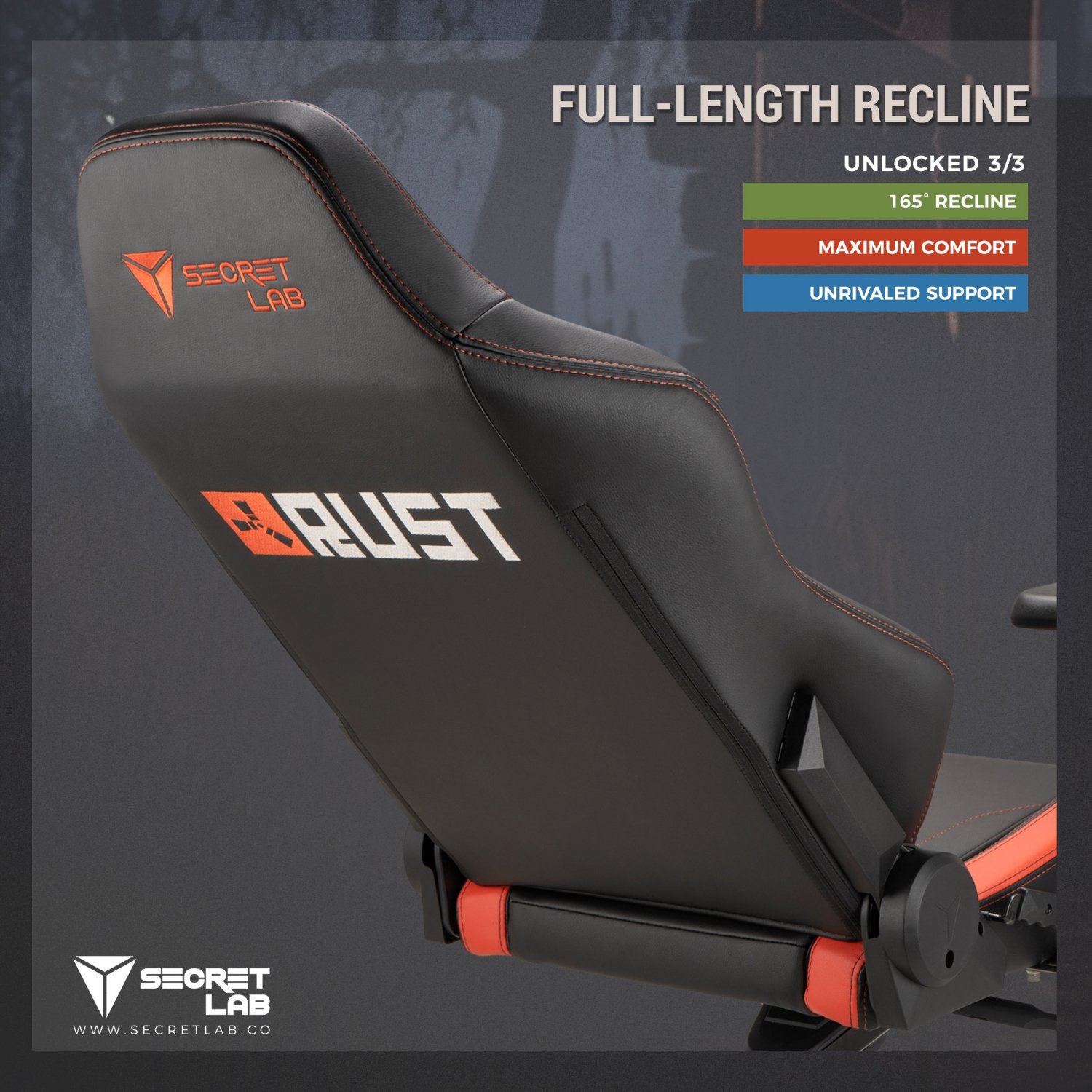 Secretlab announces official Rust Edition chair, also an
