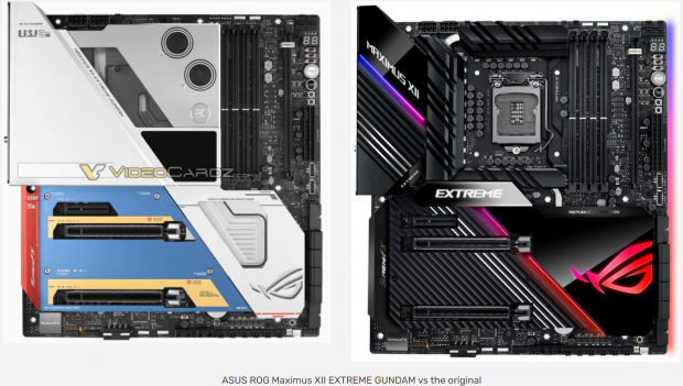 Say hello to the ASUS Z490 ROG Maximus XII Extreme GUNDAM edition