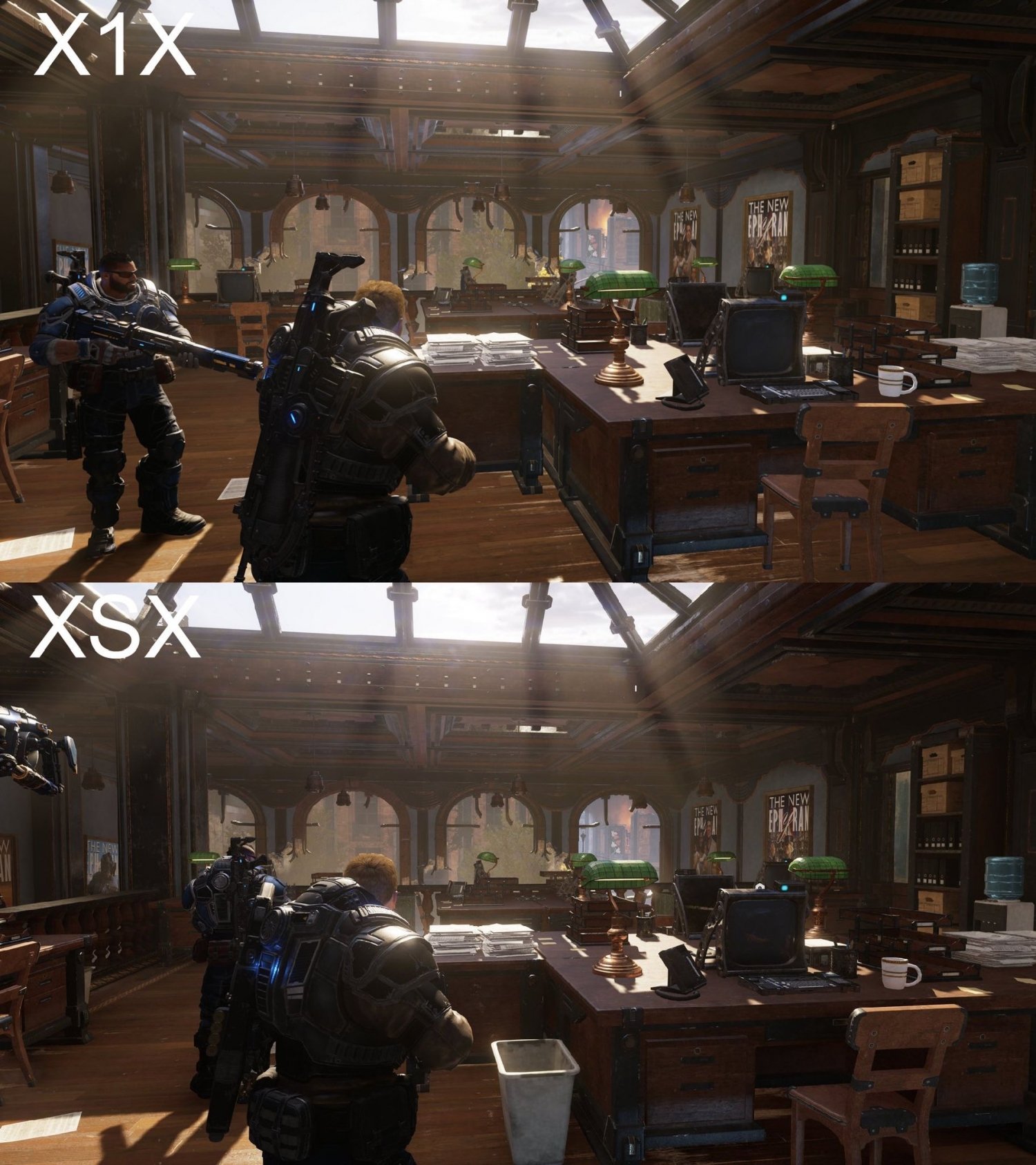 Gears of War 4 Graphics Comparison: Xbox One vs. PC 