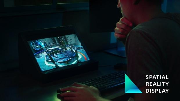 Open enlarged image Sony teases holographic screen, Spatial Reality Display costs $5000