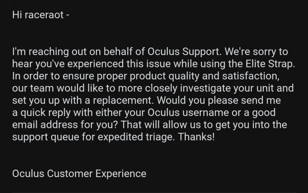 There may be a problem with the Quest 2 Elite Strap design 02