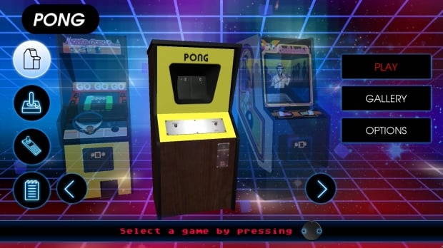 pong consoles list