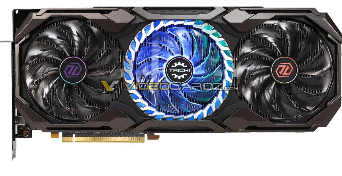 This is the ASRock Radeon RX 6800 XT Taichi graphics card