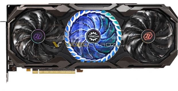 Open enlarged image This is the ASRock Radeon RX 6800 XT Taichi graphics card