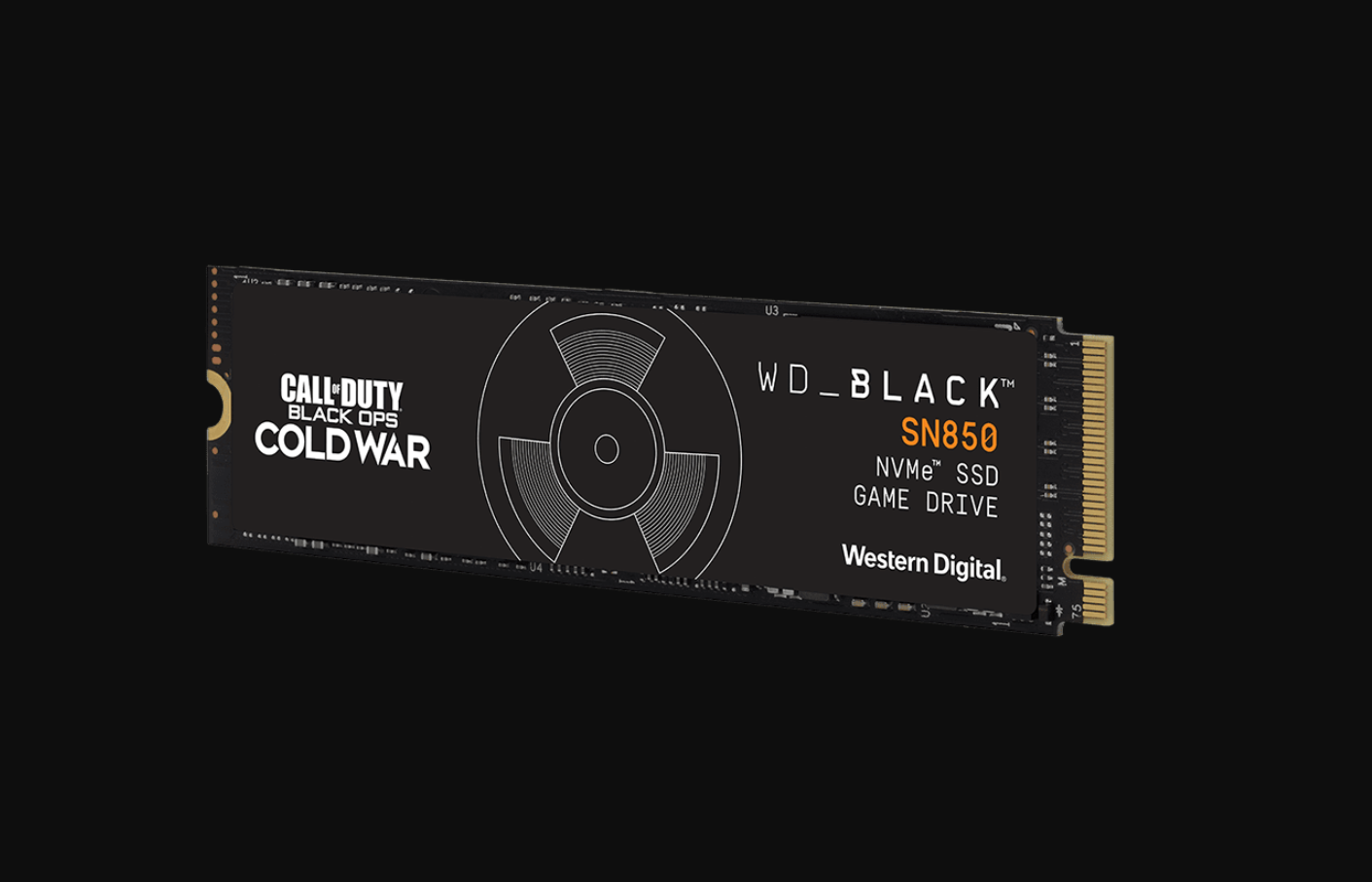 SSD WD Black SN850 CoD Black Ops Cold War 1 To NVMe PCIe Gen 4