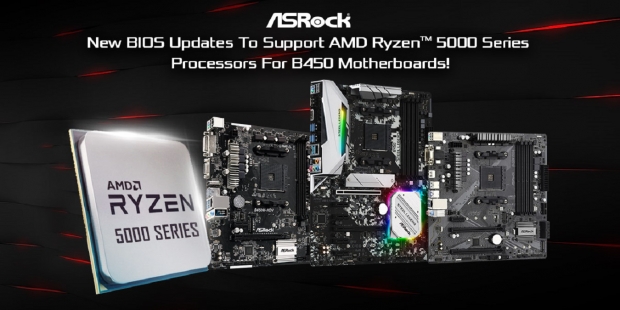 AMD's new Ryzen 5000 series CPUs get surprise early B450 mobo support
