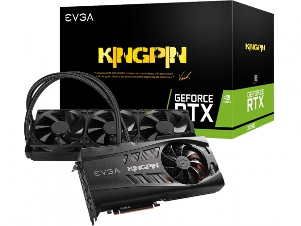 Open enlarged image EVGA's new GeForce RTX 3090 KINGPIN Hybrid unleashed, costs $2000