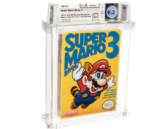 Ultra-rare Mario 3 copy sells for $156,000, most expensive game ever