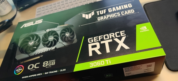 ASUS GeForce RTX 3060 Ti TUF Gaming OC smiles for the camera 04 ASUS GeForce RTX 3060 Ti TUF Gaming OC smiles for the camera 04