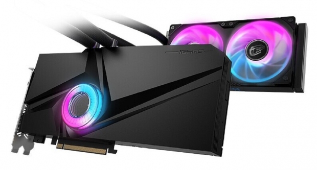 Open enlarged image COLORFUL unveils iGame GeForce RTX 3090 Neptune OC-V Liquid Cooled