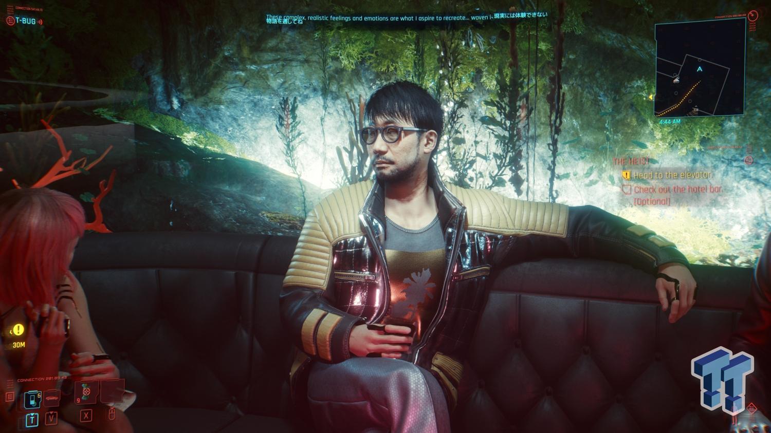 So, I met Hideo Kojima in Cyberpunk 2077 and he was an ass to me