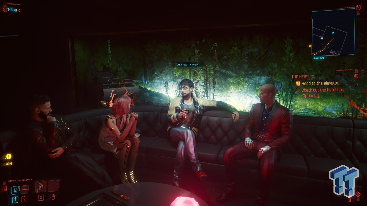 Hideo Kojima makes a cameo appearance in Cyberpunk 2077