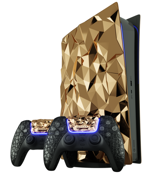 Check out this PS5 made from solid GOLD that costs close to $1 million