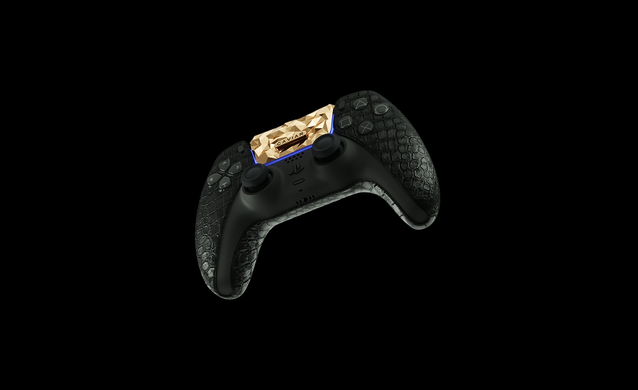 Caviar's new Golden Rock Edition PlayStation 5 is plated with 20kg