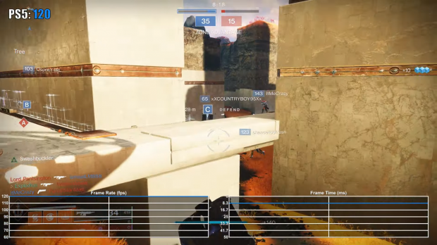 Destiny 2 maintains consistent 120FPS variable 1440p on PS5, Series X 13