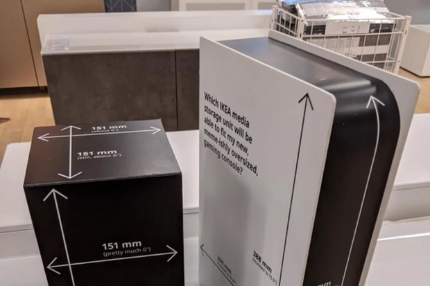 IKEA makes mock PS5 and Xbox Series X consoles, helps you measure it 01