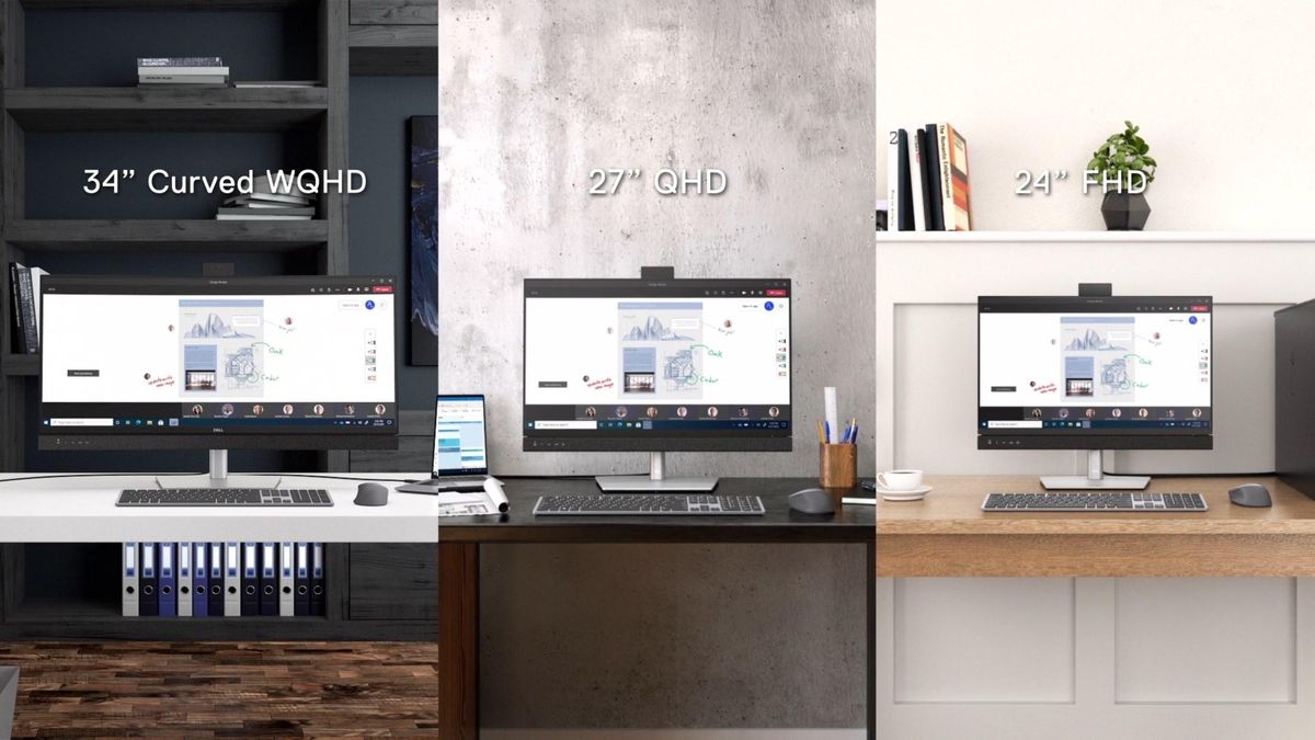 Dell adapts to the New World, debuts monitors for video conferencing