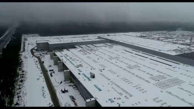 Elon Musk teases Berlin Gigafactory update with new drone footage 06
