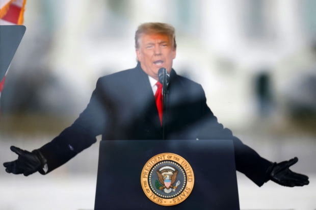 Open enlarged image Facebook joins Twitter in banning President Trump, but for 24 hours