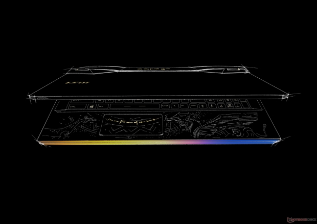 Open Gallery MSI GE76 Raider: 17.3-inch laptop with 'dragon skin', RTX 3080 GPU 04
