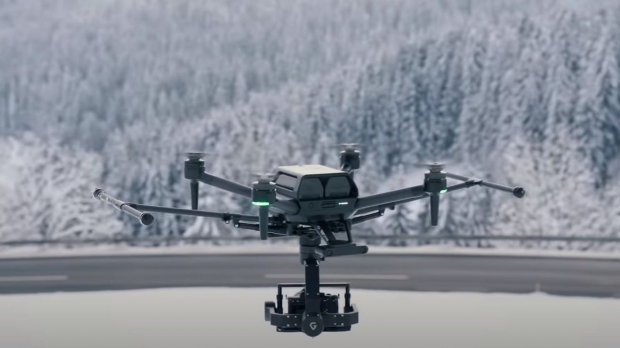 Open Gallery Sony's new Airpeak drone can carry one of its DSLR Alpha cameras 01