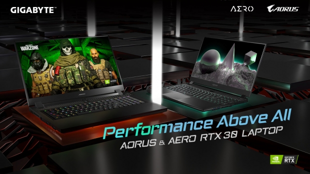 Open enlarged image GIGABYTE's new AORUS 17G gaming laptop: RTX 3080 GPU + 300Hz display!
