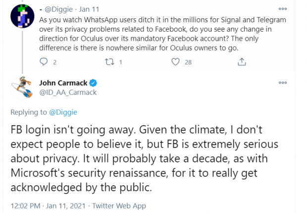 John Carmack: 'Facebook login isn't going away' 01