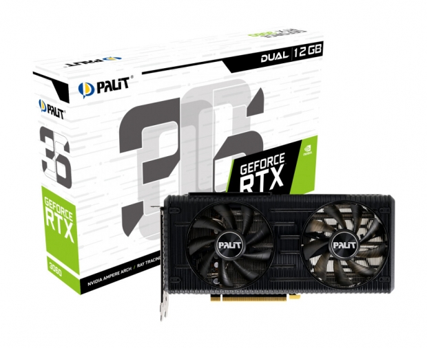 Palit reveals new GeForce RTX 3060 StormX and Dual graphics cards