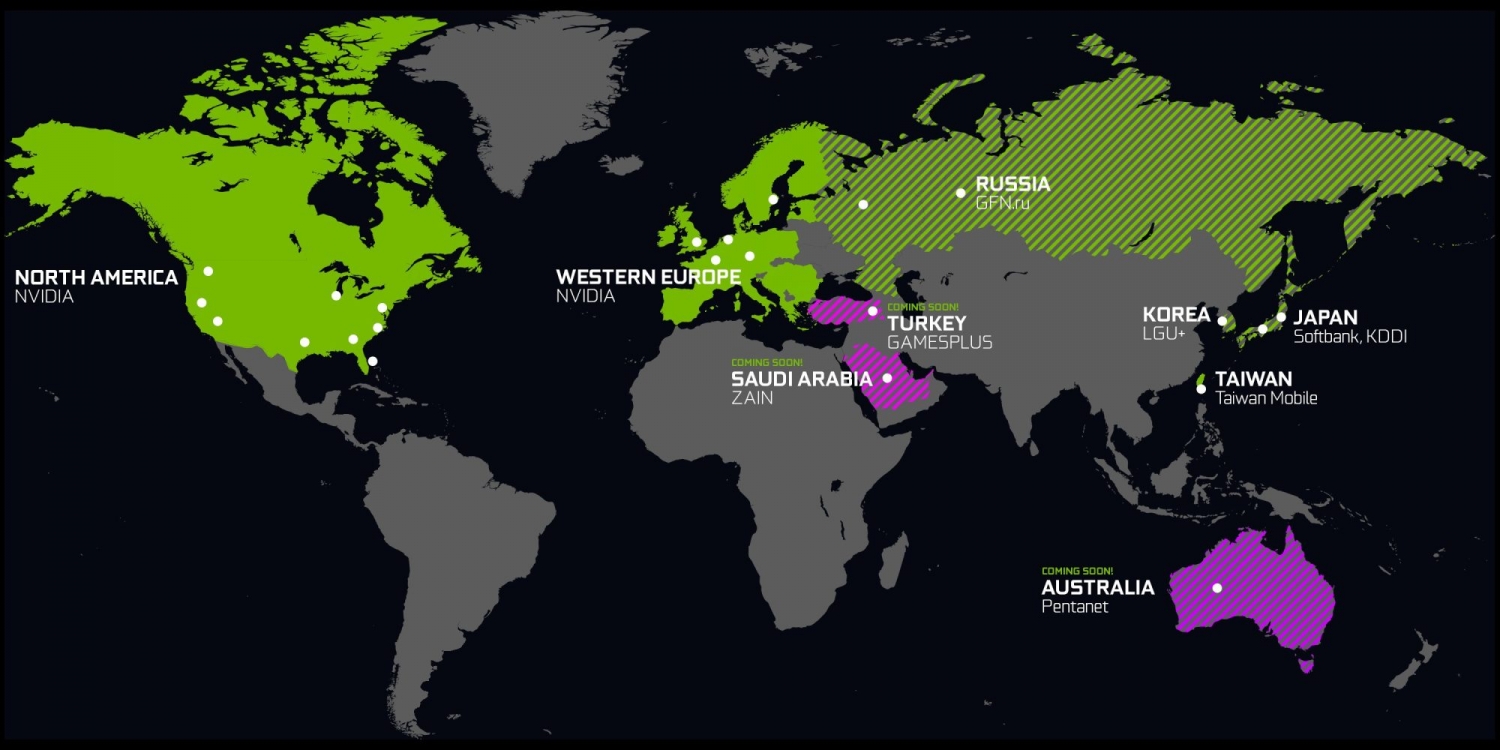 NVIDIA expands GeForce NOW into Australia, and other countries
