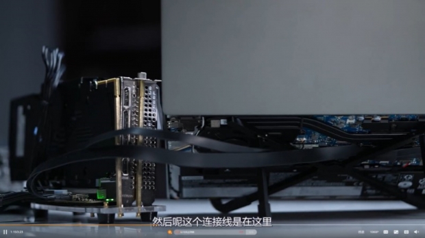This guy modded a GeForce RTX 3090 to work on M.2 slot in a laptop 02