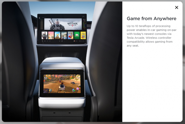 Tesla's new Model S refresh plays The Witcher 3 233 Tesla's new Model S refresh plays The Witcher 3 233