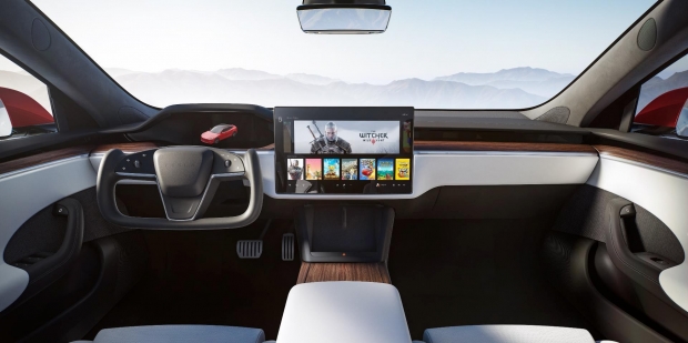 Tesla's new Model S refresh plays The Witcher 3 45 Tesla's new Model S refresh plays The Witcher 3 45
