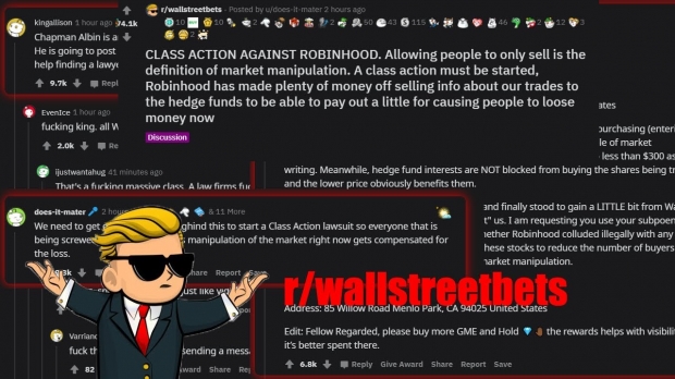 Robinhood hit with class action lawsuit over GME trade restrictions