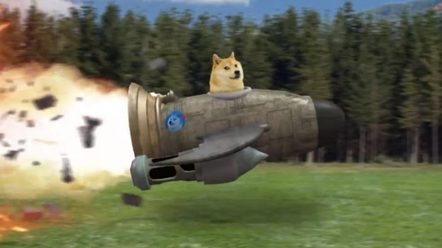 Dogecoin is going to the moon because the internet said so