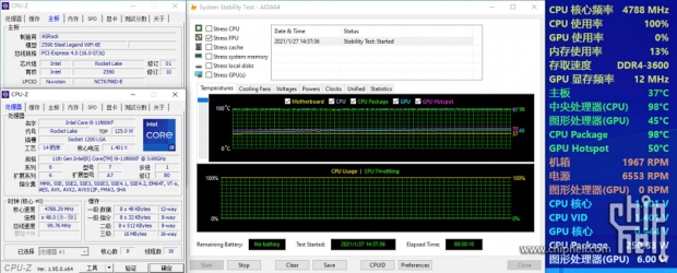 Intel's next-gen Core i9-11900KF hits 98C, even with 360mm AIO cooler! 01