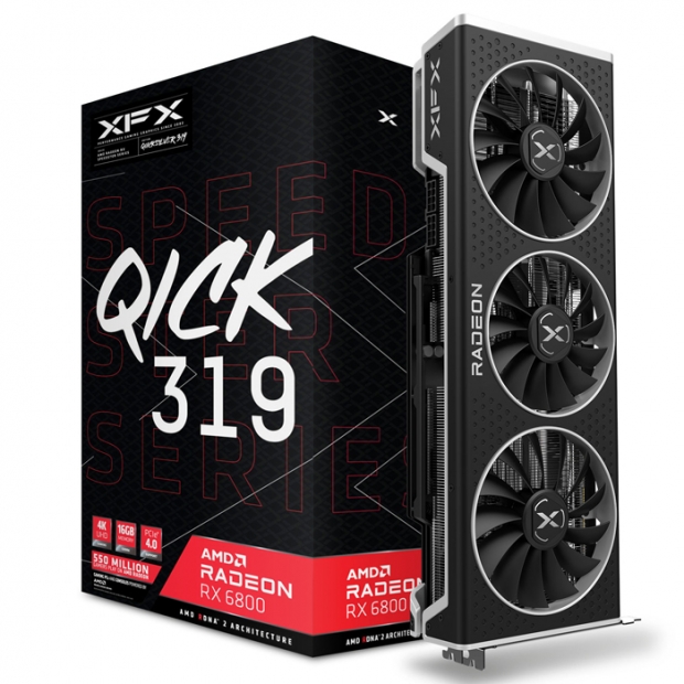XFX to launch Radeon RX 6800 QICK 319 graphics card soon 01 XFX to launch Radeon RX 6800 QICK 319 graphics card soon 01
