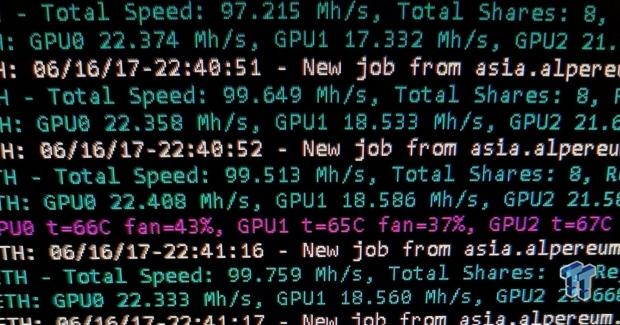 Open enlarged image Palit working on 12 different NVIDIA Pascal P106 mining GPUs