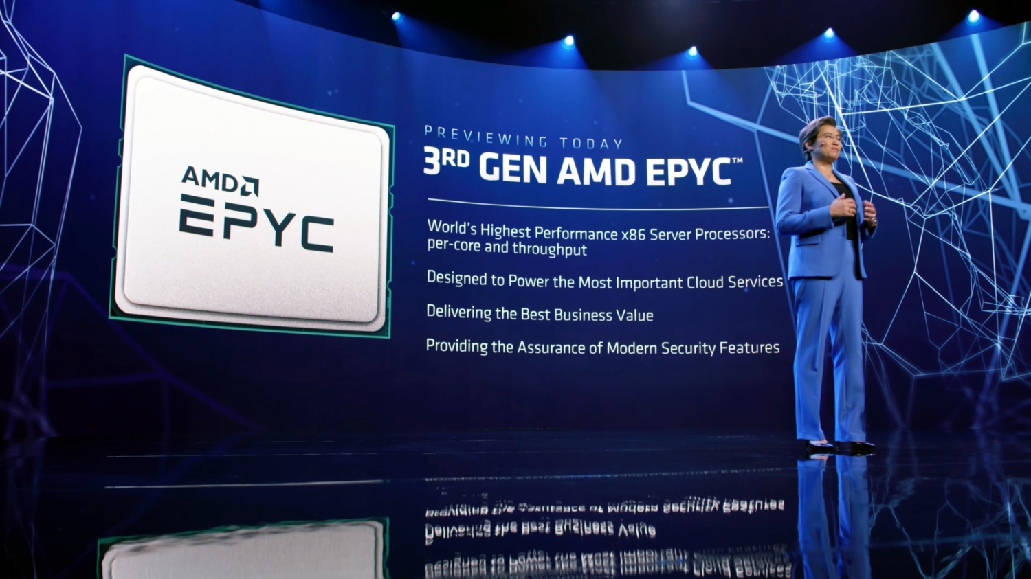 amd's next-gen zen 5-based epyc 'turin' cpu teased:... AMD will be launching its next-gen Zen 3-based EPYC CPUs on March 15